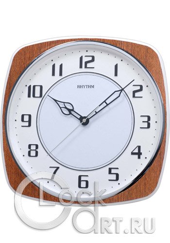 часы Rhythm High Grade Wooden Clocks CMG509NR07