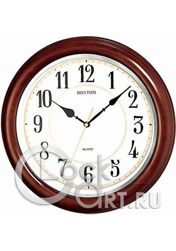 часы Rhythm Wooden Wall Clocks CMG911NR06