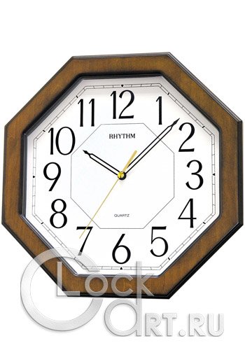часы Rhythm Wooden Wall Clocks CMG944NR06