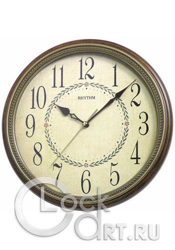 часы Rhythm Wooden Wall Clocks CMG985NR06