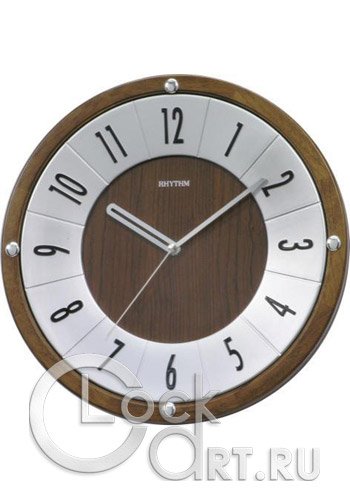 часы Rhythm Wooden Wall Clocks CMG991NR06