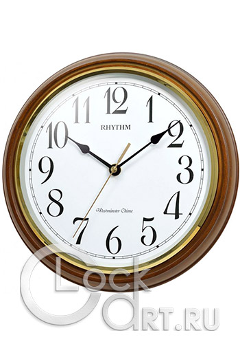 часы Rhythm Wooden Wall Clocks CMH759NR06