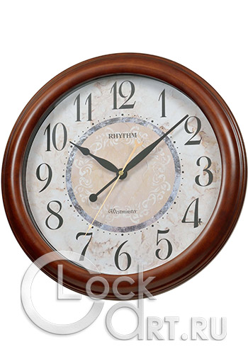 часы Rhythm Wooden Wall Clocks CMH803NR06