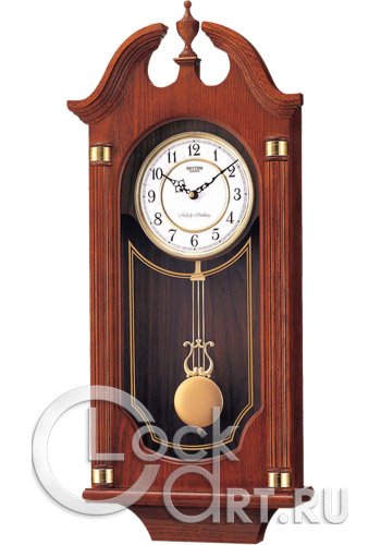 часы Rhythm Wooden Wall Clocks CMJ303ER06