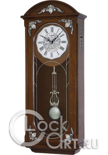 часы Rhythm High Grade Wooden Clocks CMJ449NR06
