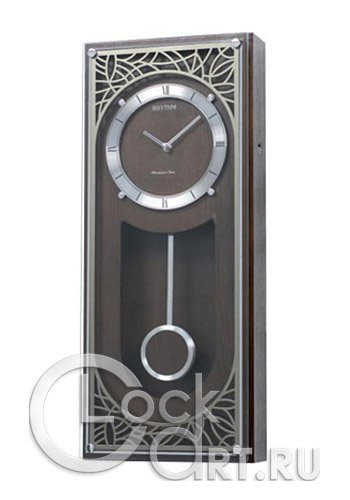 часы Rhythm Wooden Wall Clocks CMJ536NR06