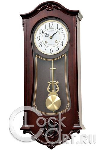 часы Rhythm High Grade Wooden Clocks CMJ562NR06