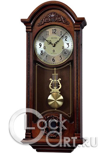 часы Rhythm High Grade Wooden Clocks CMJ565NR06