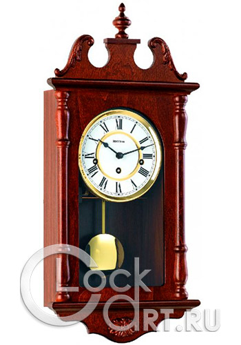 часы Rhythm High Grade Wooden Clocks CMJ569NR06