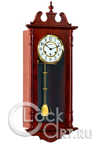 часы Rhythm High Grade Wooden Clocks CMJ570NR06