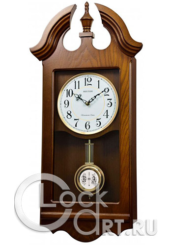 часы Rhythm Wooden Wall Clocks CMJ573NR06