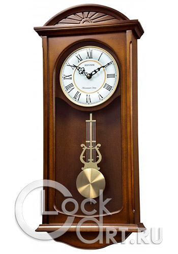 часы Rhythm Wooden Wall Clocks CMJ574NR06