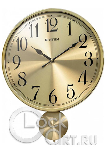 часы Rhythm Wooden Wall Clocks CMP551NR18