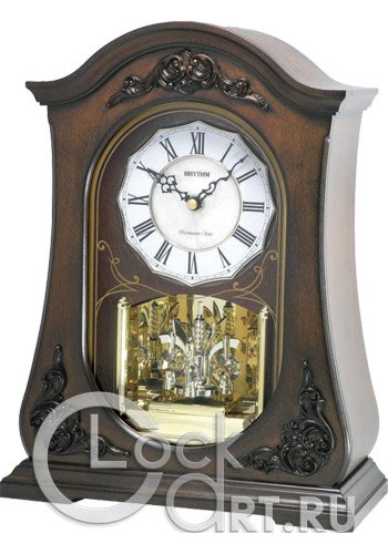 часы Rhythm Wooden Table Clocks CRH165NR06