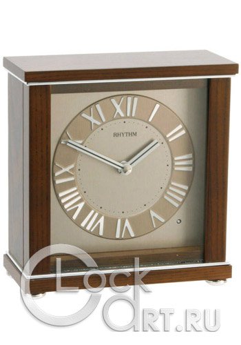 часы Rhythm Wooden Table Clocks CRH203NR06