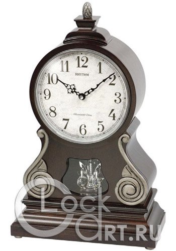 часы Rhythm Wooden Table Clocks CRH223NR06