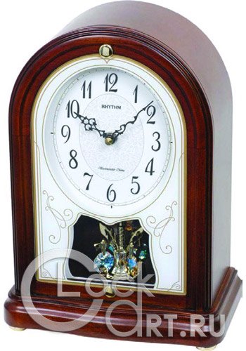 часы Rhythm Wooden Table Clocks CRH225NR06