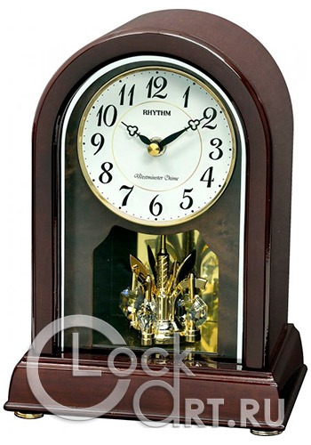 часы Rhythm Wooden Table Clocks CRH249NR06