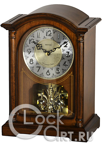 часы Rhythm Wooden Table Clocks CRH250NR06