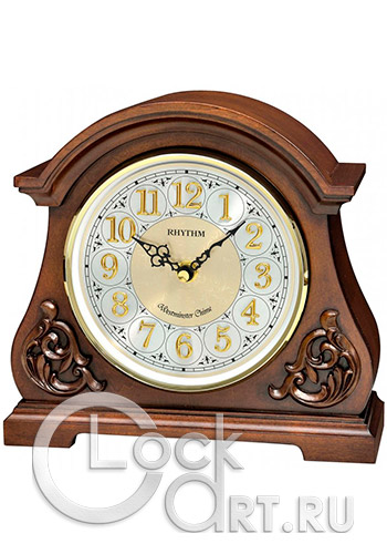 часы Rhythm Wooden Table Clocks CRH260NR06