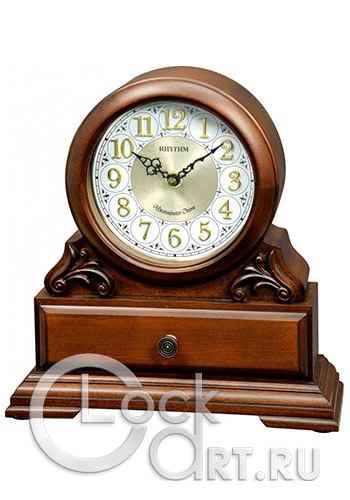 часы Rhythm Wooden Table Clocks CRH261NR06