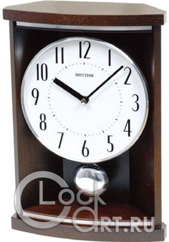 часы Rhythm Wooden Table Clocks CRP610NR06