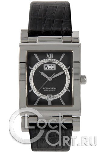 Мужские наручные часы Romanson Modish DN3565MW(BK)