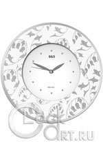 Настенные часы B&S Wall Clock SHC-300-GF(W)