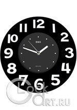 Настенные часы B&S Wall Clock SHC-300-GN(BL)