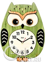 Настенные часы B&S Wall Clock WMC-136-GRN
