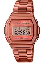 Женские наручные часы Casio Vintage ICONIC A1000RG-5EF