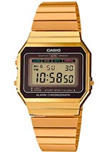Женские наручные часы Casio Vintage EDGY A700WEG-9AEF
