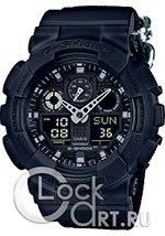 Мужские наручные часы Casio G-Shock GA-100BBN-1A