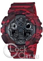 Мужские наручные часы Casio G-Shock GA-100CM-4A