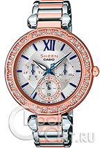 Женские наручные часы Casio Sheen SHE-3061SPG-7BUER