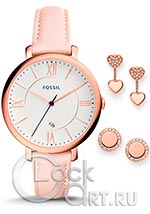 Женские наручные часы Fossil Jacqueline ES4202SET