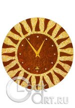 Настенные часы Glass Deco Round R-L2