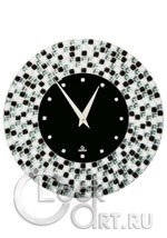 Настенные часы Glass Deco Round R-M10