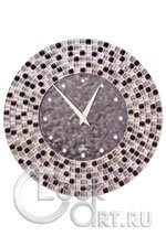 Настенные часы Glass Deco Round R-M11