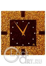 Настенные часы Glass Deco Square S-K1