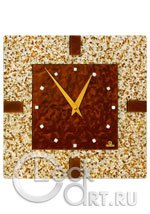 Настенные часы Glass Deco Square S-K2