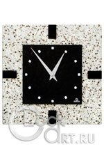 Настенные часы Glass Deco Square S-K3