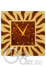 Настенные часы Glass Deco Square S-L2