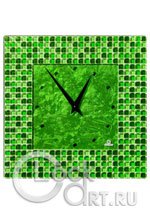 Настенные часы Glass Deco Square S-M4