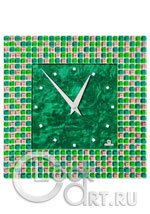 Настенные часы Glass Deco Square S-M6