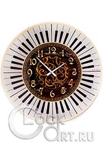 Настенные часы Hettich Итальянское стекло HT4404