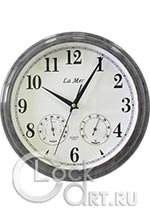 Настенные часы La Mer Wall Clock GD-115-SILVER
