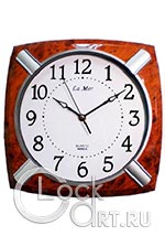 Настенные часы La Mer Wall Clock GD064-BRN