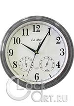 Настенные часы La Mer Wall Clock GD115-SILVER