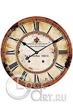 Настенные часы Lowell Justaminute 14862